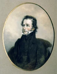 Porträt von Niccolo Paganini