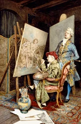 Das Atelier des Malers