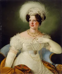 Porträt der Gräfin Cecilia von Auersperg