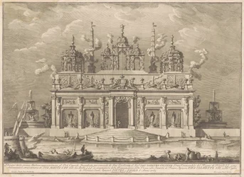 Die Prima Macchina für die Chinea von 1765: Der Garten der Hesperiden