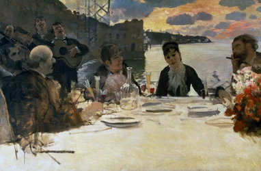 Mittagessen in Posillipo