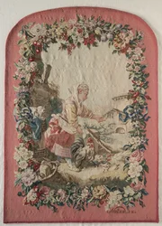 Feuerschirm-Panel, ca. 1775