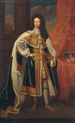 König Wilhelm in Staatsroben, ca. 1690