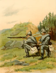 Die 20. Middlesex-Künstler - Freiwillige, 1890