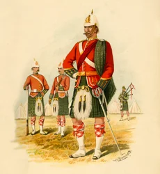 Die 5. Royal Scots von Kanada, 1890