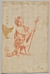 Das Jesuskind Johannes der Täufer