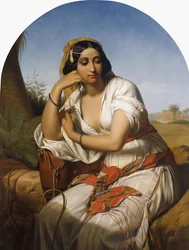 Eine Beduinenfrau, 1848