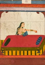 Ein verlassener Liebhaber, Fragment aus einer Rasamanjari