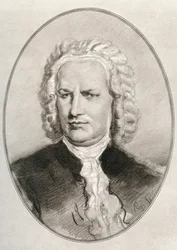 Johann Sebastian Bach, aus „Lebende Biographien großer Komponisten“