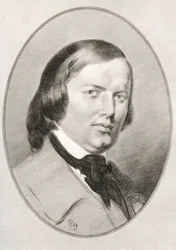 Robert Schumann, aus Living Biographies of Great Composers
