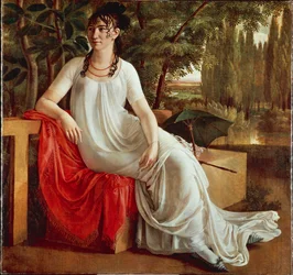 Frau Wilhelmine von Cotta, von Christian Gottlieb Schick