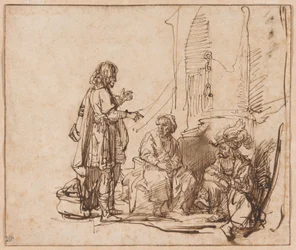Joseph deutet die Träume der Gefangenen