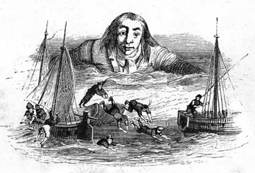 Illustration für Gullivers Reisen von Jonathan Swift