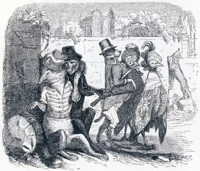 Der Fuchs und die Trauben - Fabeln von La Fontaine