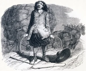 Der festgefahrene Fuhrmann - Fabeln von La Fontaine