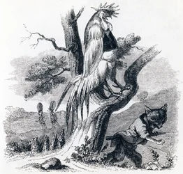 Der Hahn und der Fuchs - Fabeln von La Fontaine