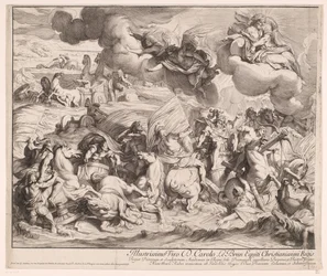 Durchquerung des Roten Meeres (linker Teil)