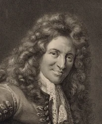 Porträt des Lautenisten und Komponisten Charles Mouton c. 1626-1710