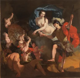Venus überreicht Aeneas Waffen, 1668