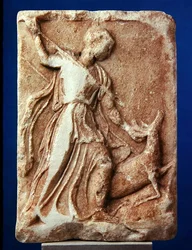 Artemis auf der Jagd, um 410 v. Chr.