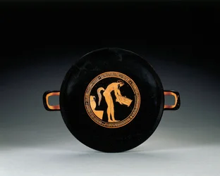 Attische rotfigurige Kylix, ca. 470 v. Chr.