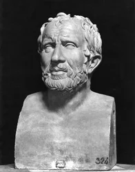 Büste von Zenon von Kition (ca. 335-ca. 264 v. Chr.)