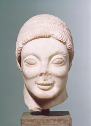 Der Rayet-Kopf, Attisch, aus Dipylon, ca. 530 v. Chr.