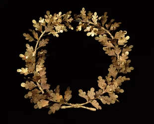Kranz aus Eichenblättern und Eicheln, ca. 350-300 v. Chr.