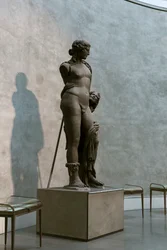 Bacchus und ein Faun, einer der beiden Palatin-Kolosse, 2. Jahrhundert n. Chr.