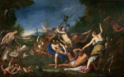 Die Ermordung des Orpheus