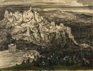 Ansicht von Tiflis, 1840er Jahre