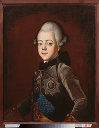 Porträt des Großfürsten Pavel Petrovich als Kind (Zar Paul I. von Russland)