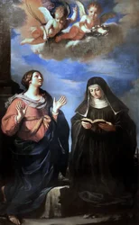 Guercino - Heilige Gertrud und Lucrezia, 1645