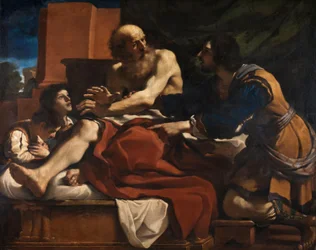 Jakob segnet die Söhne Josephs