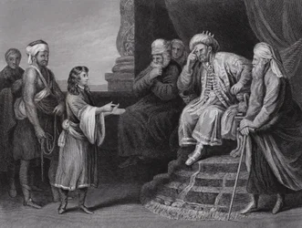 Joseph deutet den Traum des Pharao