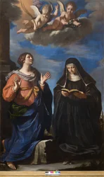 Die Heiligen Gertrud und Lucretia