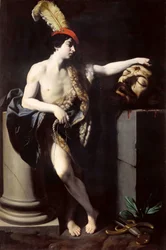 David mit dem Haupt Goliaths, 1605-1606.