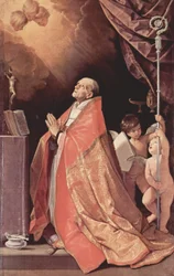 Hl. Andreas Corsini im Gebet