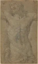 Torso Christi am Kreuz