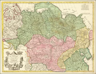 Karte von Tartary von Guillaume de L