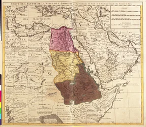 Ägypten, Sudan, Eritrea, Dschibuti, Äthiopien