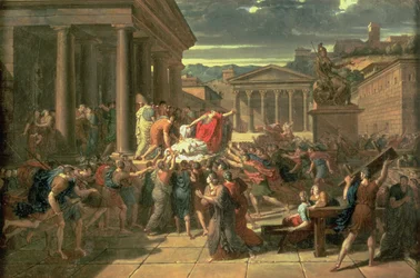 Der Tod von Caesar (100-44 v. Chr.)