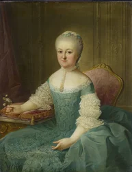 Porträt einer Dame aus der Familie van de Poll, möglicherweise Anna Maria Dedel, Ehefrau von Jan van de Poll