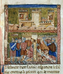 Miniaturgeschichte der Übersee - Meer von Guillaume von Tyrus