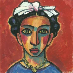 Porträt von Frida Kahlo