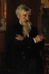Porträt von August Schauman, Journalist