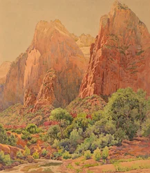 Die Patriarchen, Zion-Nationalpark, 1924