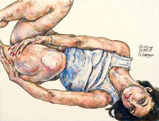 Liegender Akt, Schöne Zeit