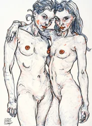 Weiblicher Akt, Evolution