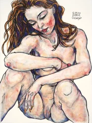 Weiblicher Akt, Rausch